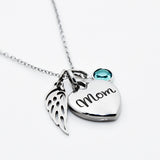 Copy of Memorial Necklace | I will hold you in my heart until I hold you in heaven