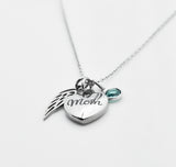 Copy of Memorial Necklace | I will hold you in my heart until I hold you in heaven